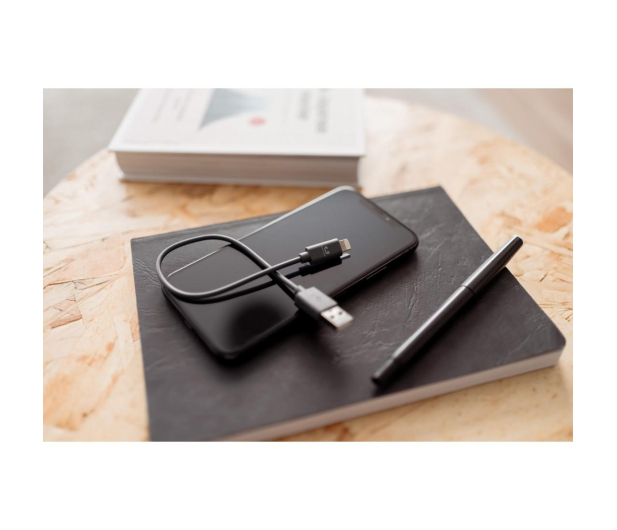 Fresh N Rebel Kabel USB Lightning Fresh'N'Rebel 0,2m Storm Grey # - 1460963 - zdjęcie 4